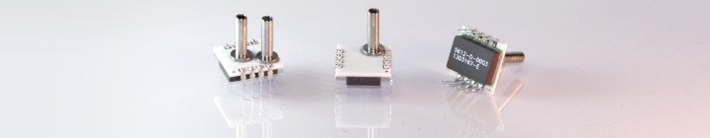 Different types of the unamplified OEM pressure sensor series AMS 5612.