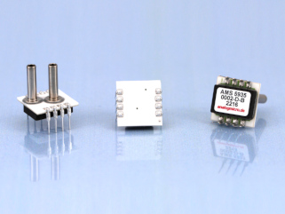 The ultra low pressure sensor AMS 5935-0002-D-B and its different package variants